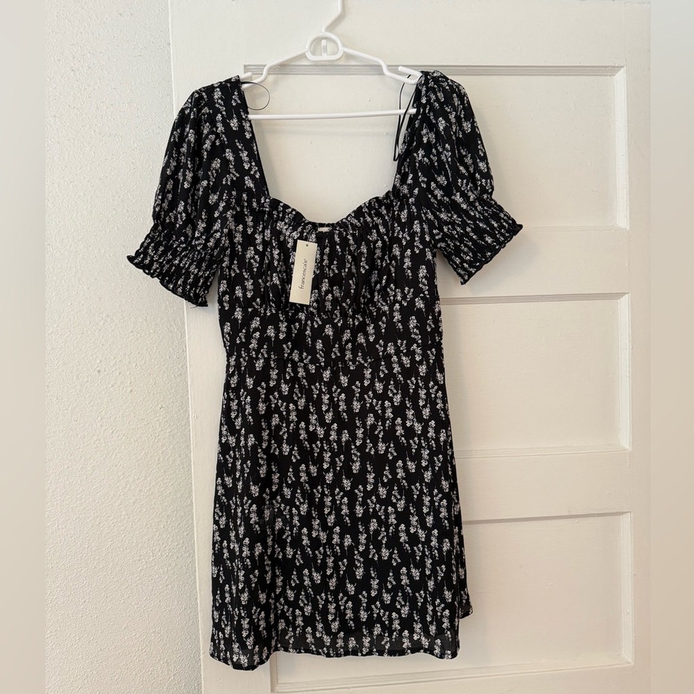 Floral B&W Sundress